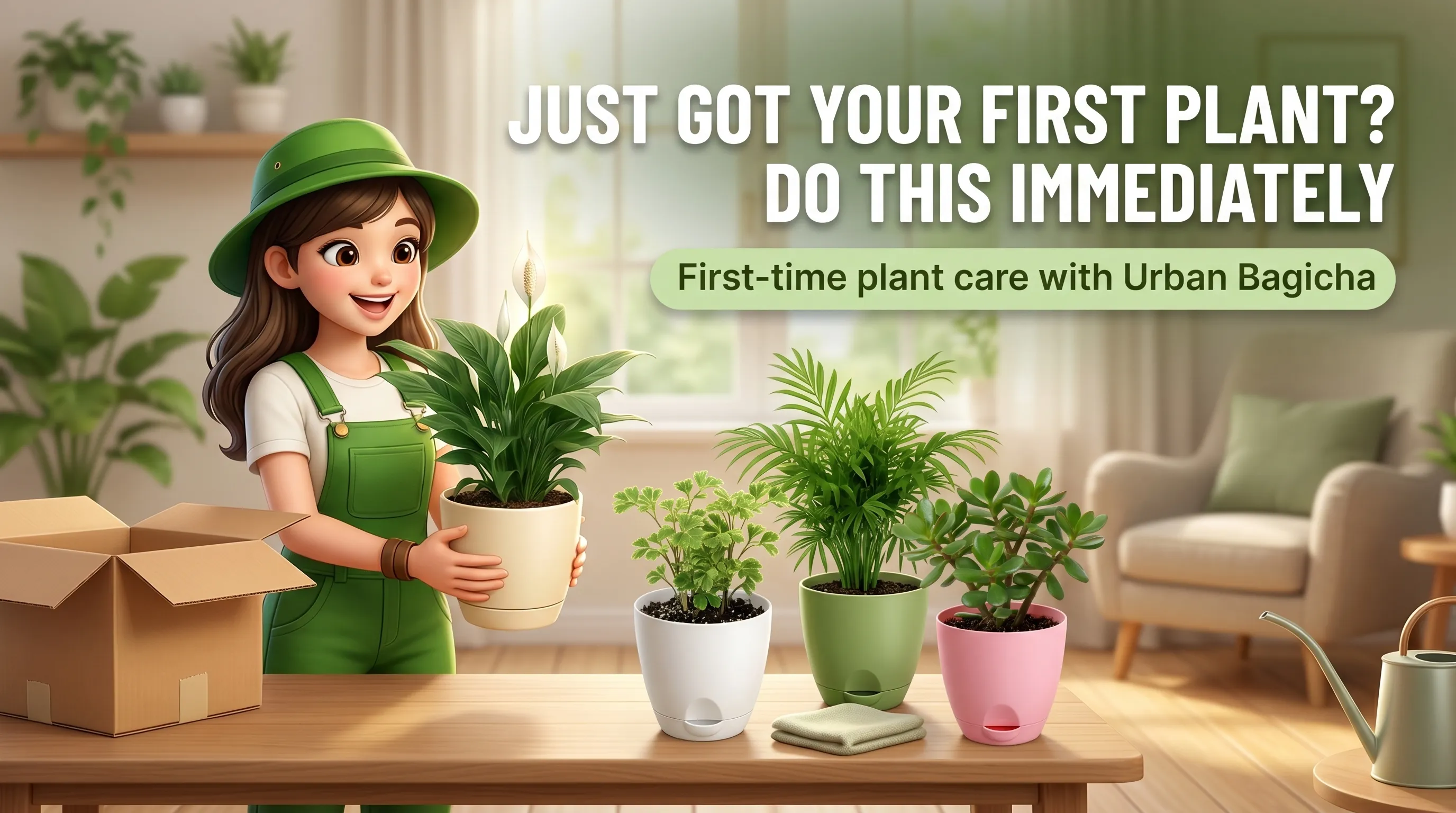 Just Got Your First Plant? Do This Immediately