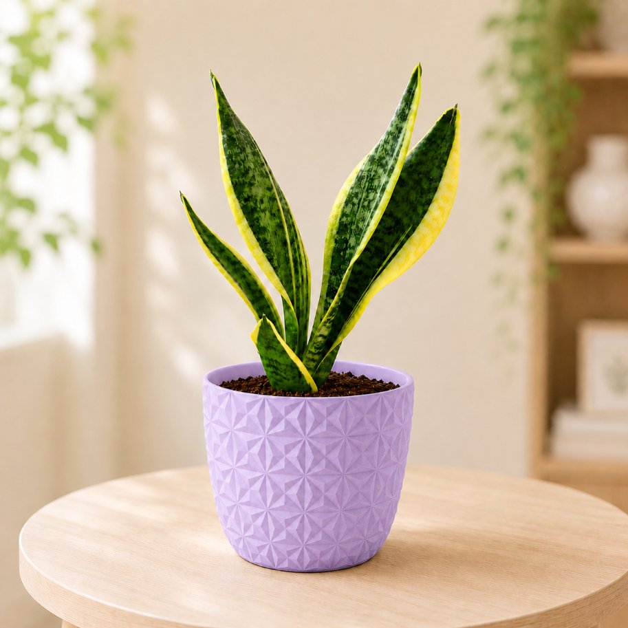 Sansevieria Plant in Diamond