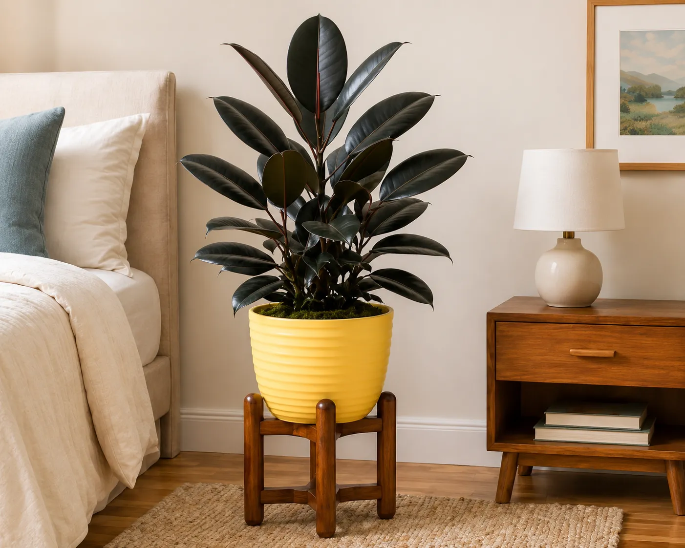 Black Rubber Plant- Large