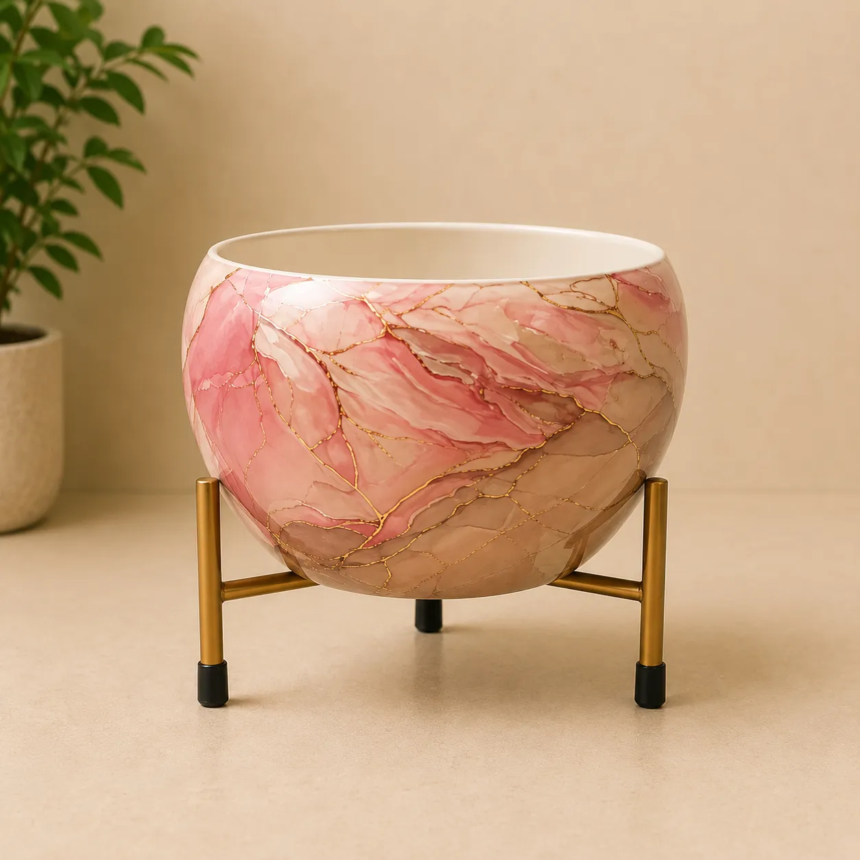 UB Metal Planter With Stand 10 cm