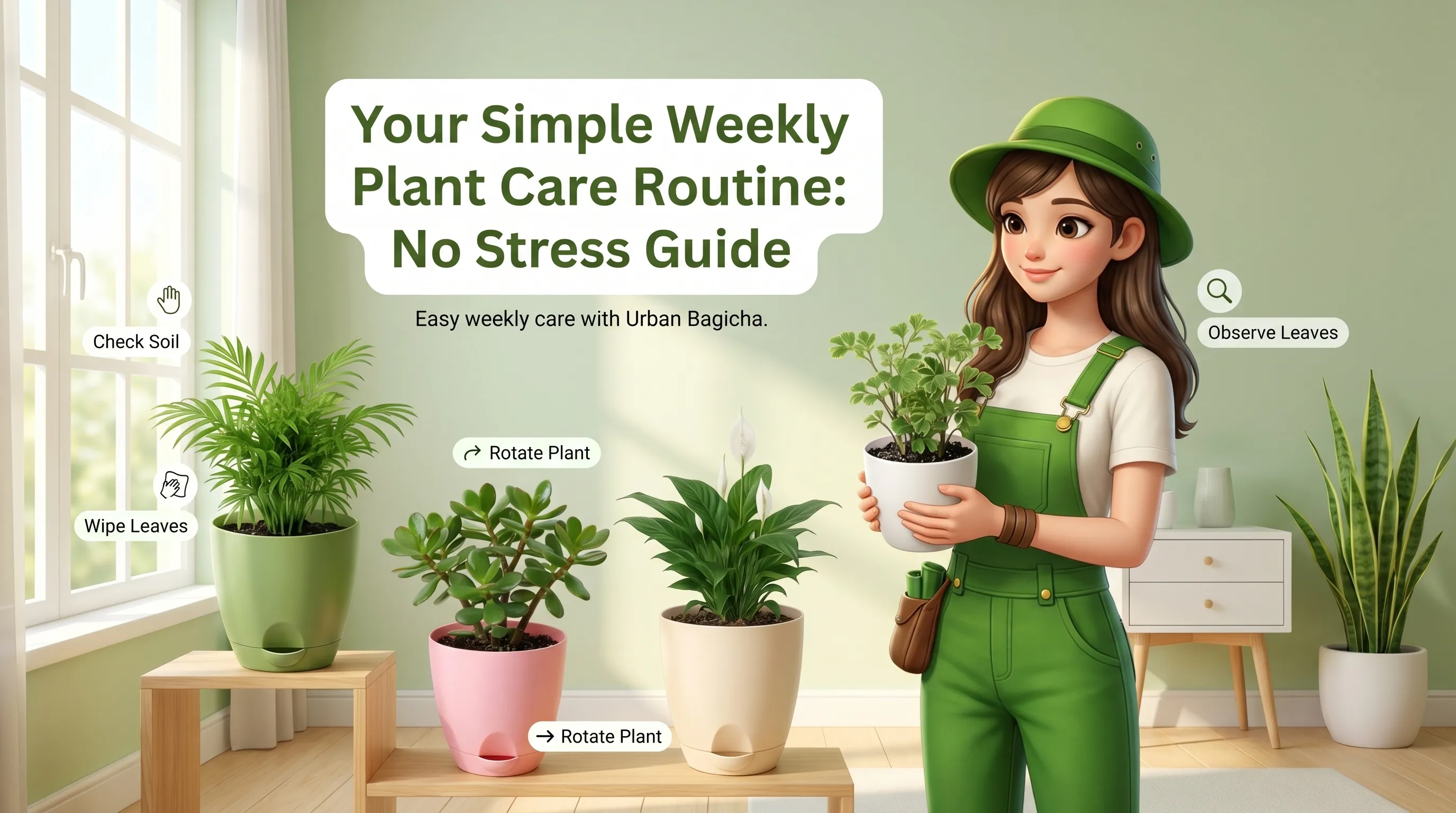 Your Simple Weekly Plant Care Routine